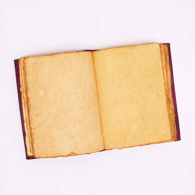 Zápisník Kožený Červený Hamsa 26 x 18 cm