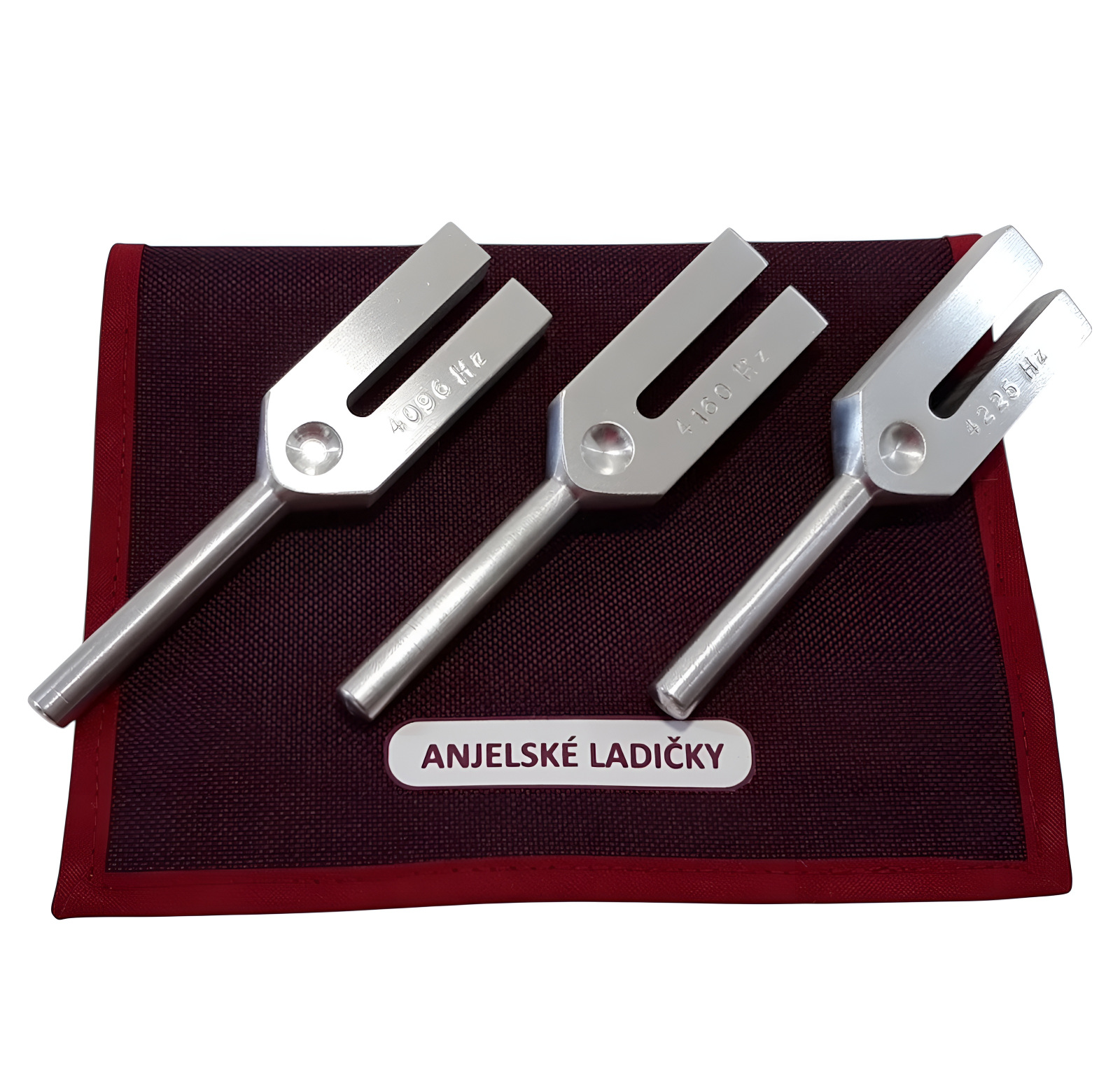 Terapeutické Ladičky Anjelske Sada 3 4096 Hz, 4160 Hz, 4225 Hz