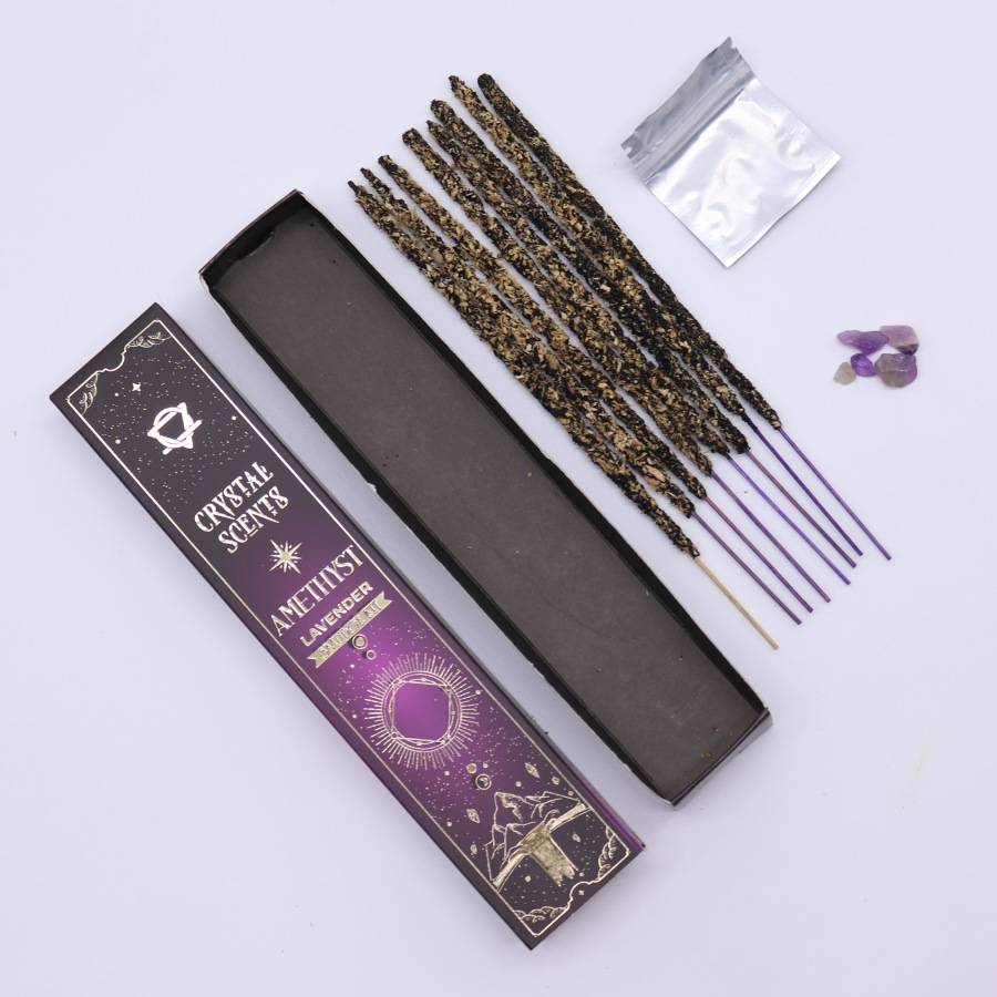 Kryštálové Vonné Tyčinky Levanduľa s Ametystom