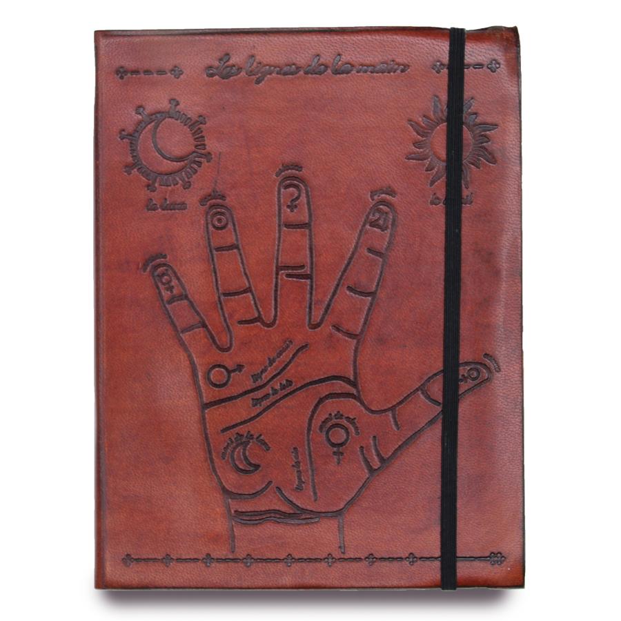 Zápisník Kožený - Veštenie z ruky