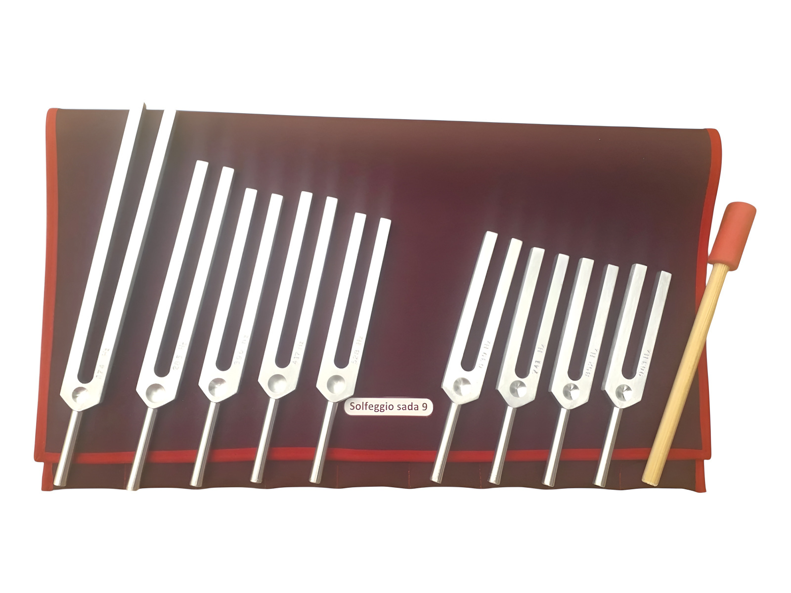 Terapeutické Ladičky Solfeggio sada 9 frekvenccií