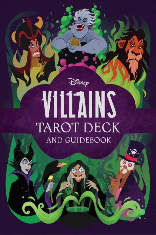 Disney Villains Tarot Deck, Ellie Goldwine, Minerva Siegel