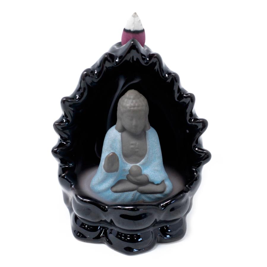 Stojan na vonné kužele Tečúci dym - Buddha