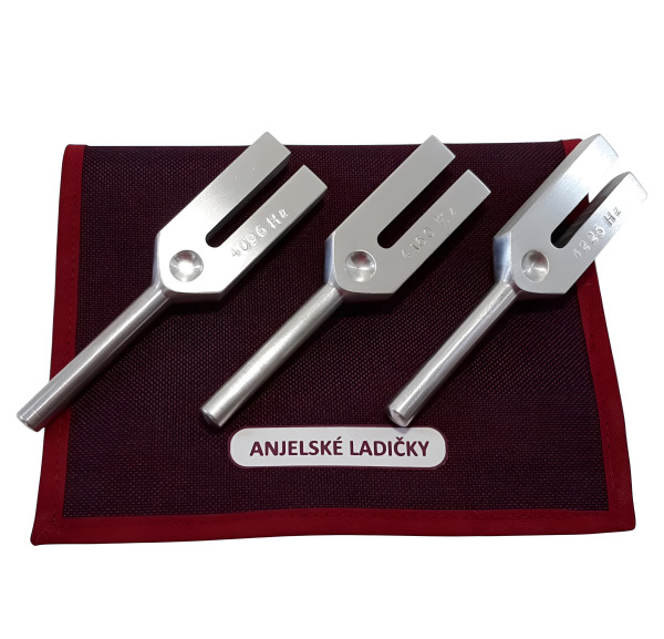 Terapeutické Ladičky Anjelske Sada 3 4096 Hz, 4160 Hz, 4225 Hz