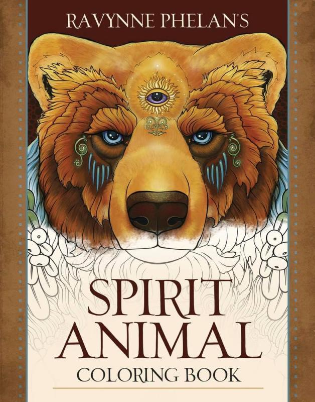 Coloring Book Ravynne Phelan’s Spirit Animal, Ravynne Phelan