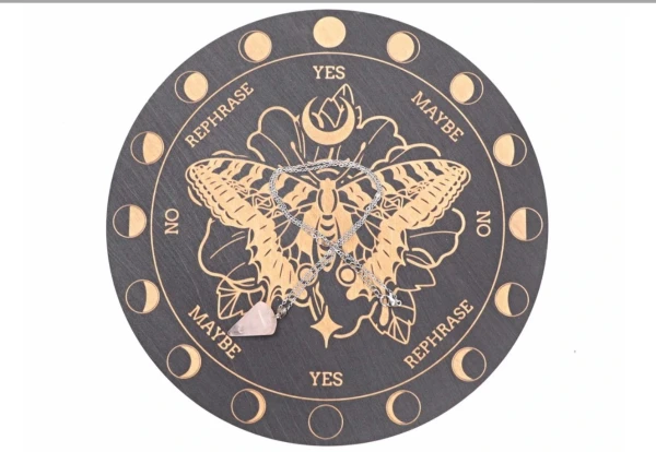 Kyvadlo Ruženín s Podložkou na Veštenie Moth
