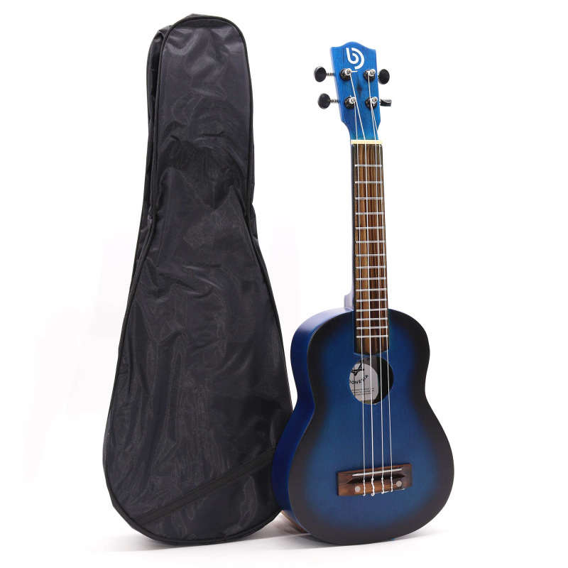 Ukulele Ručne Vyrobené - modré, muzikoterapia 1