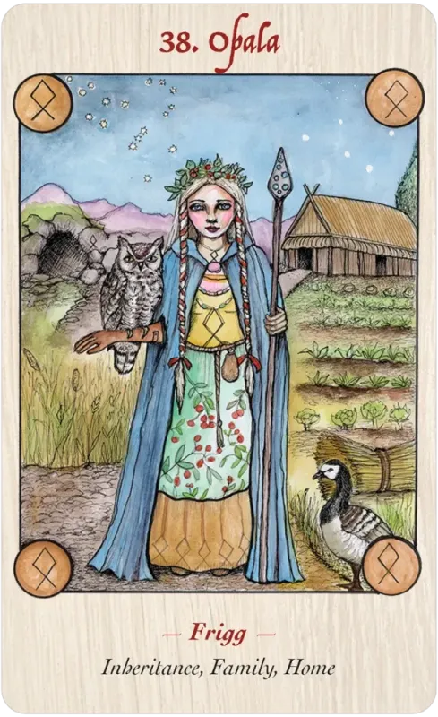 Norse Goddess Rune Oracle, Rebecca Joy Spark