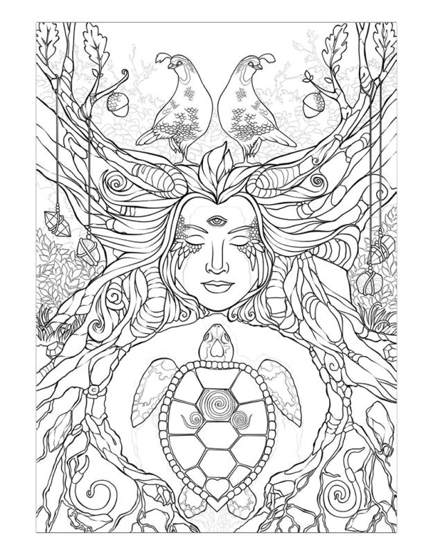 Coloring Book Ravynne Phelan’s Spirit Animal, Ravynne Phelan 2