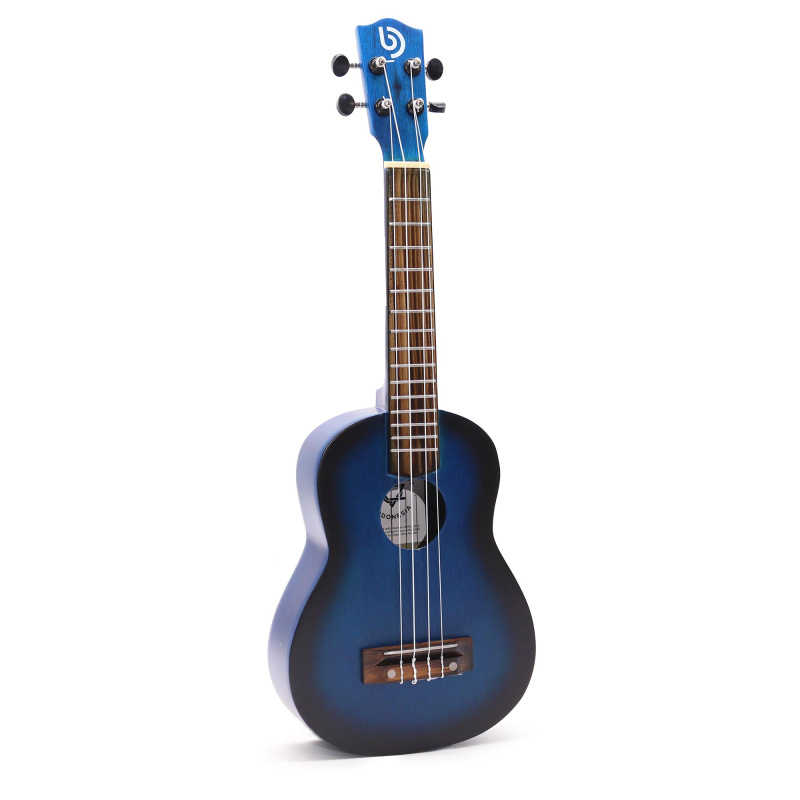 Ukulele Ručne Vyrobené - modré, muzikoterapia