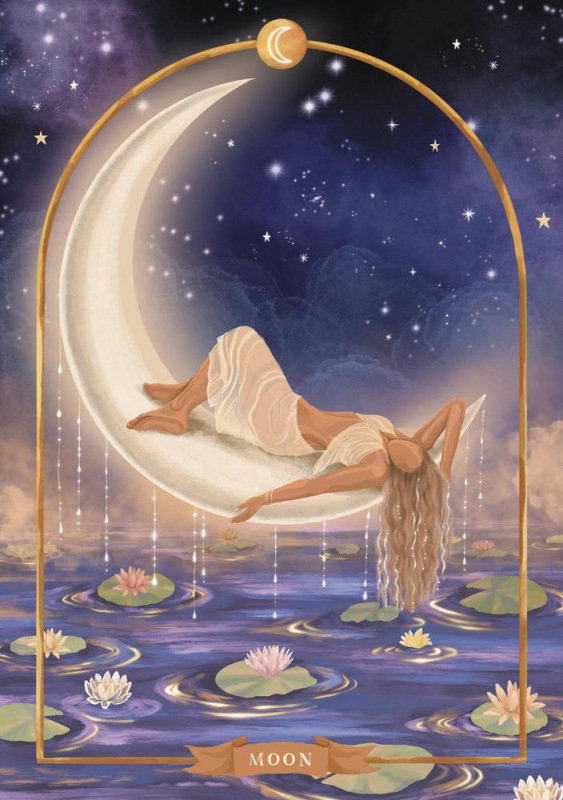 Goddess Astrology Oracle Cards, Tarn Ellis 8