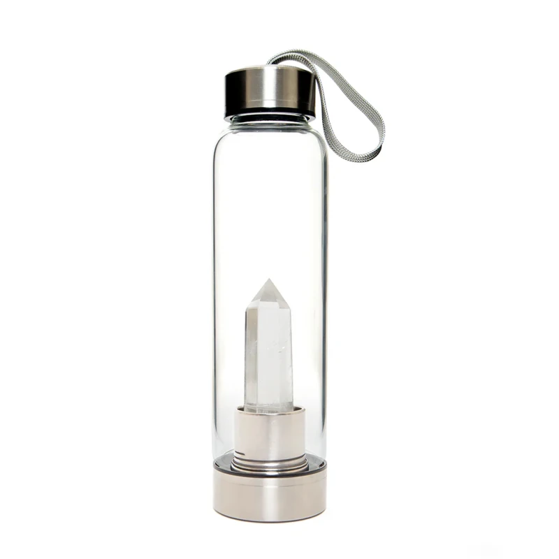 Fľaša sklenená s Krištáľom, 550 ml 1