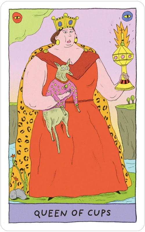 Whimsical Witch Tarot in a Tin, Helene Lespangnard 1