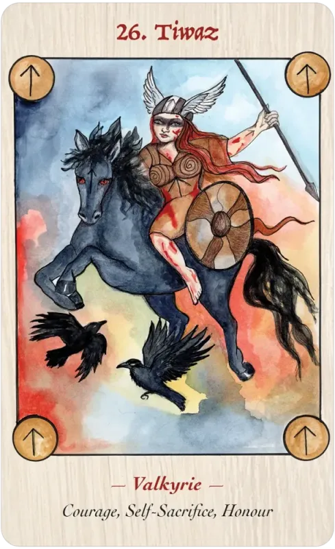 Norse Goddess Rune Oracle, Rebecca Joy Spark