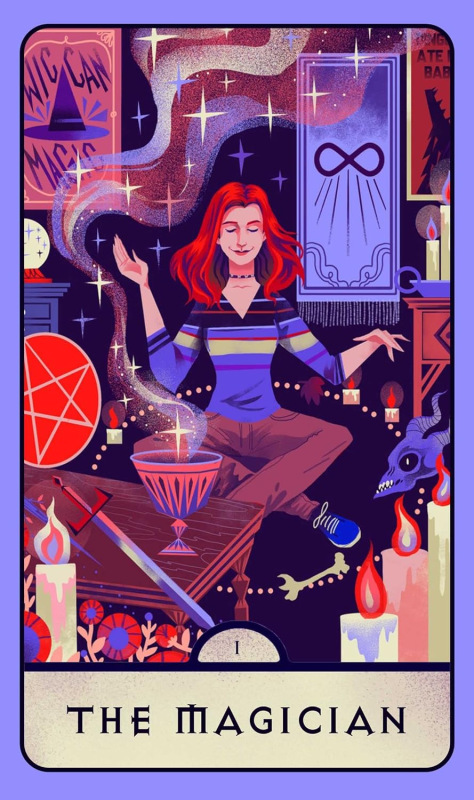 Buffy the Vampire Slayer Mega-Sized Tarot, Casey Gilly 3