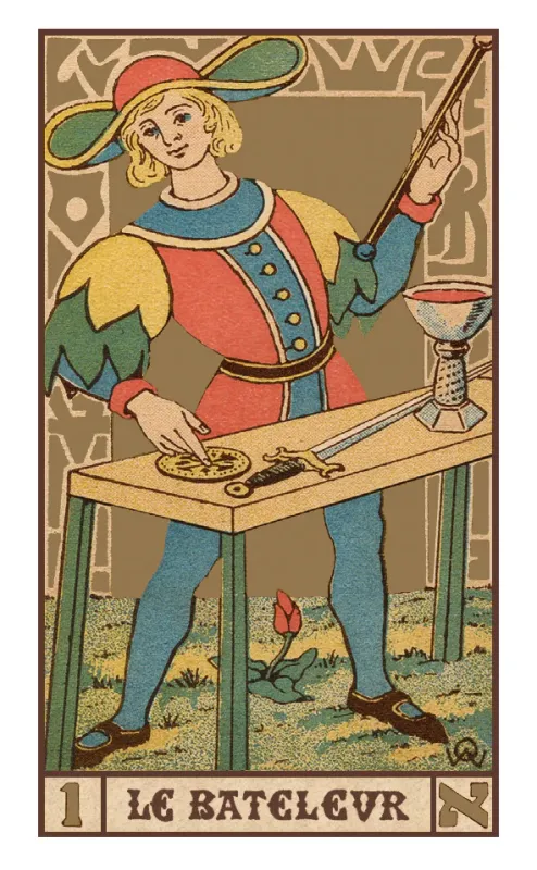 Symbolic Tarot of Wirth Mini, Oswald Wirth