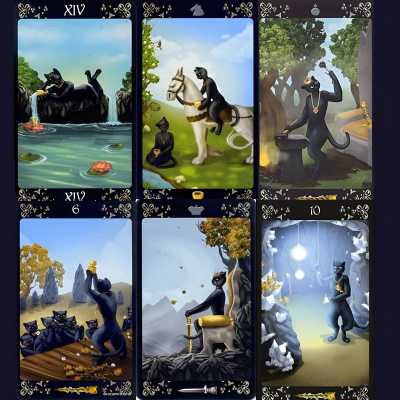 Black Cats Tarot, Maria Kuara 6