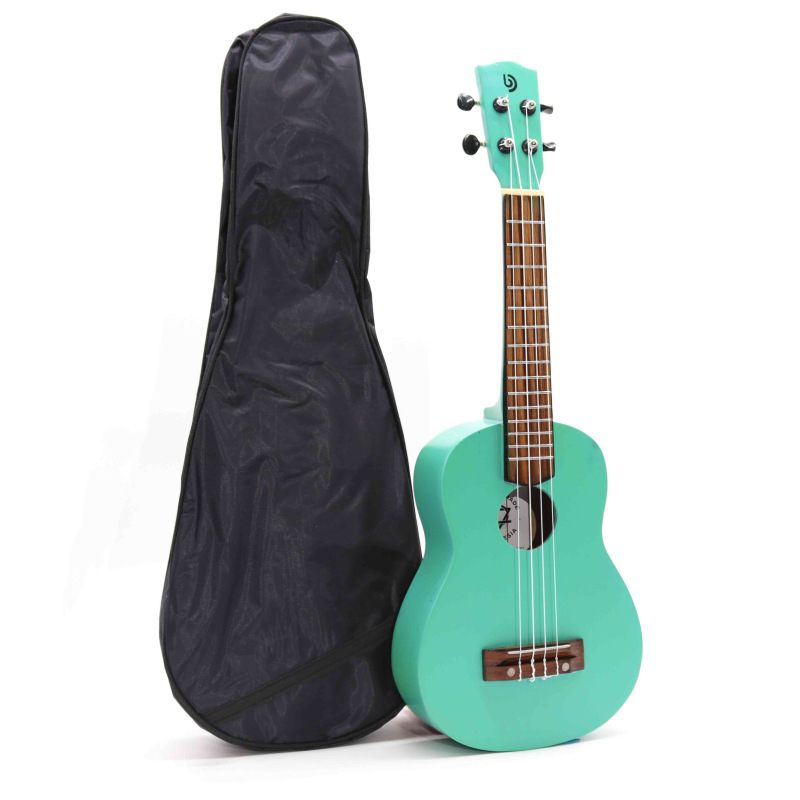 Ukulele Ručne Vyrobené - tyrkysové, muzikoterapia 1