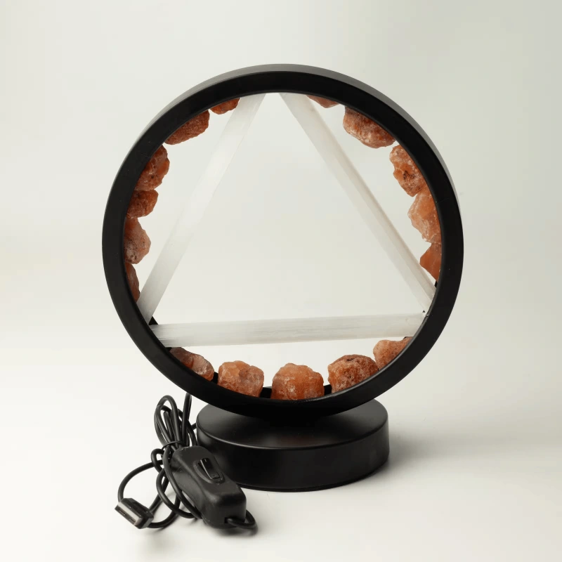 Lampa Drahokamová - Zen Spirit - Karneol a Selenit 3