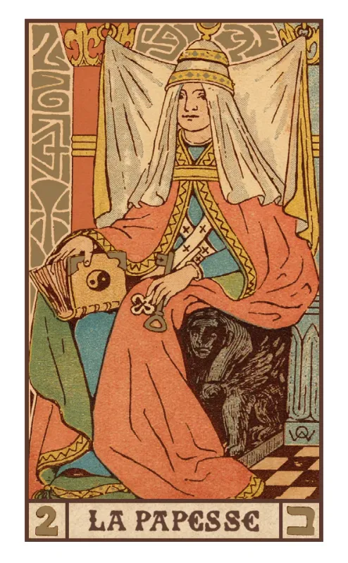 Symbolic Tarot of Wirth Mini, Oswald Wirth