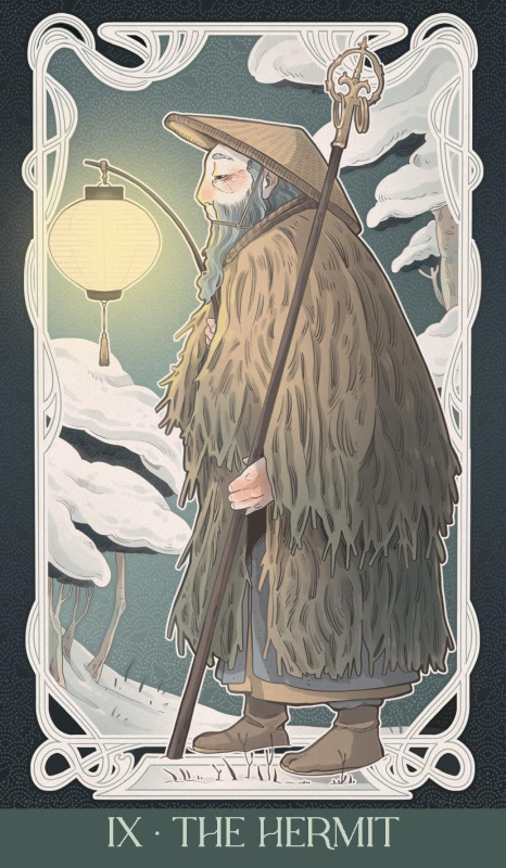 Japanese Art Nouveau Tarot - Debora Mayfair 2