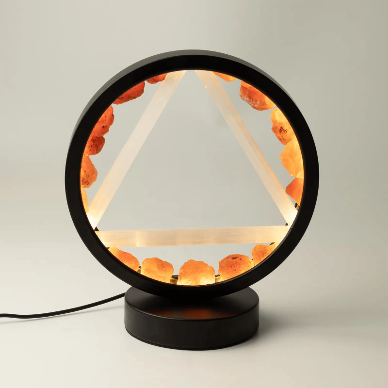 Lampa Drahokamová - Zen Spirit - Karneol a Selenit 2