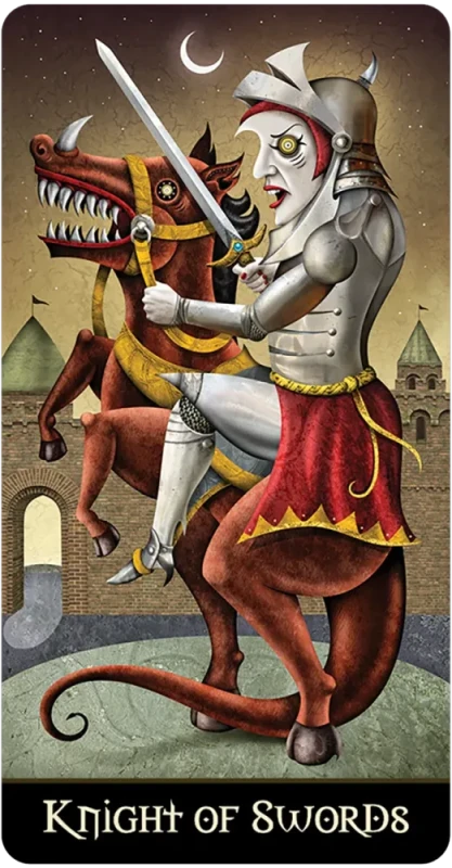 Deviant Moon Tarot Borderless Miniature Edition 1
