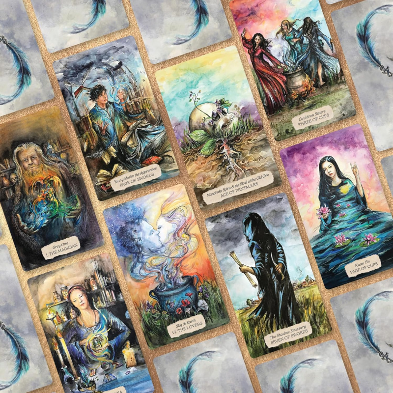 Bonestone & Earthflesh Tarot, Avalon Cameron 7