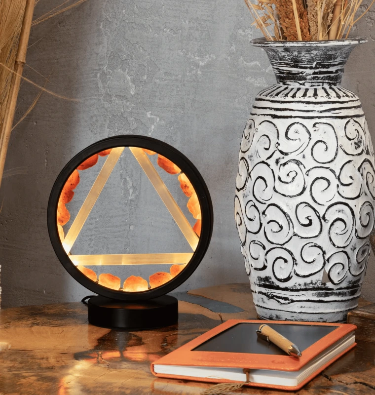 Lampa Drahokamová - Zen Spirit - Karneol a Selenit
