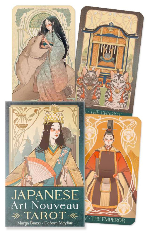 Japanese Art Nouveau Tarot - Debora Mayfair 9