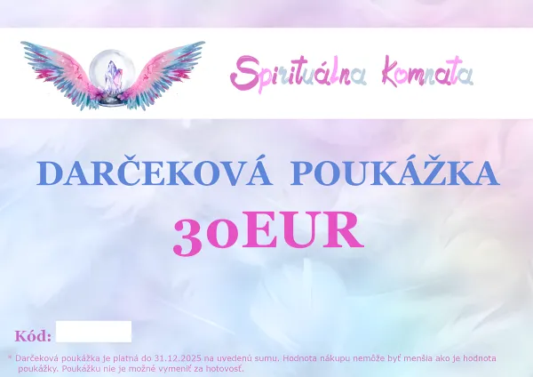 Darčeková Poukážka 30€