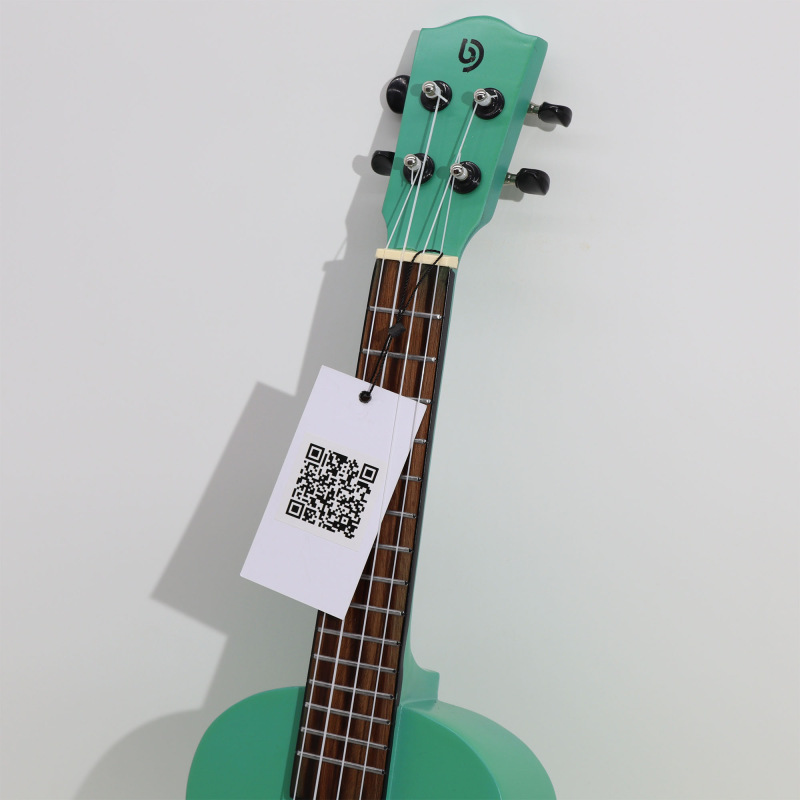 Ukulele Ručne Vyrobené - tyrkysové, muzikoterapia 3