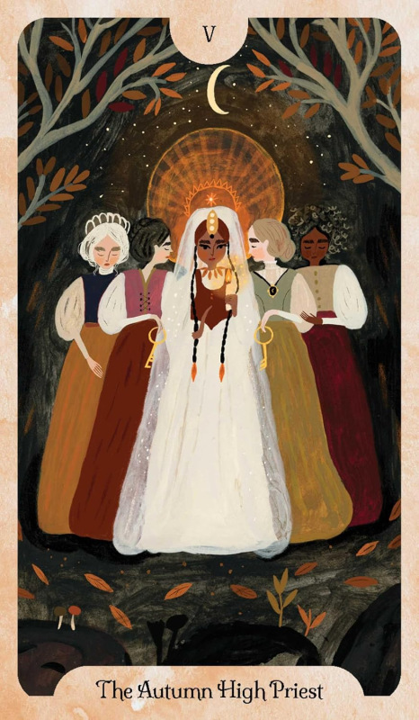 Seasons of the Witch Autumn Tarot, Lorriane Anderson 1