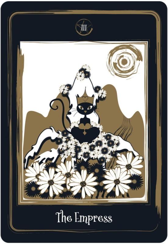 Golden Black Cat Tarot, Helena de Almeida
