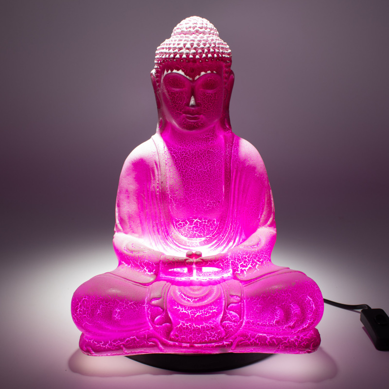 Meditačné Tienidlo Buddha - ružové 1