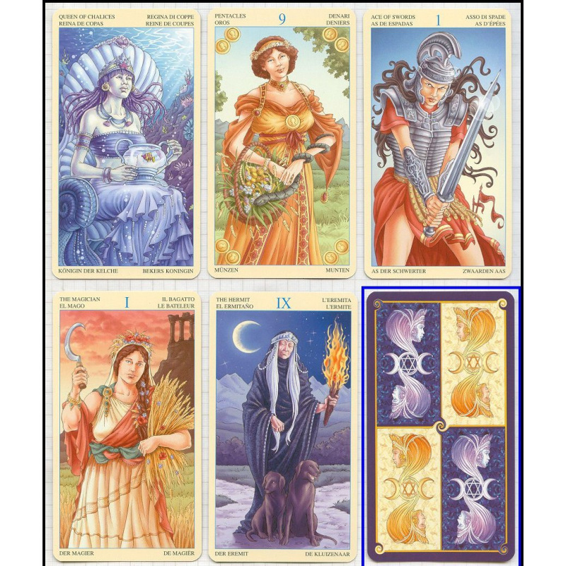 Universal Goddess Tarot, Maria Caratti 3