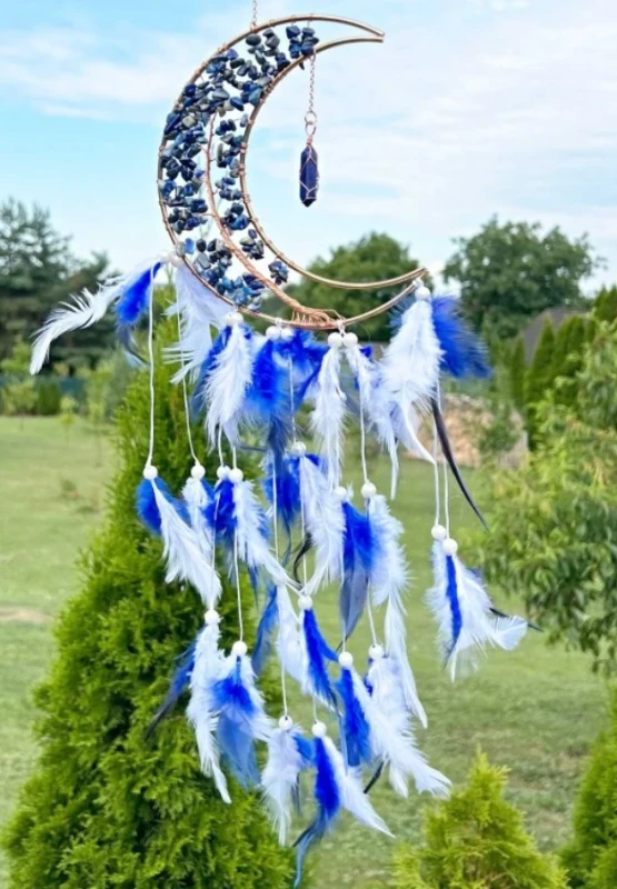Lapač Snov Mesiac s Lapis Lazuli 2
