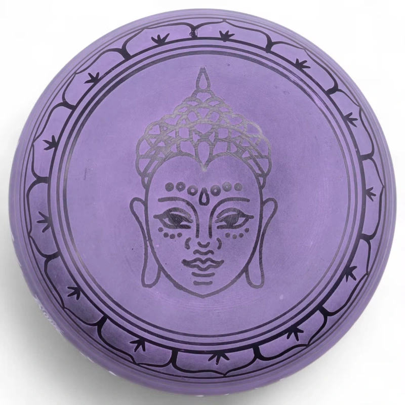 Tibetská Liečivá Misa Fialové Tajomstvo 23cm 3