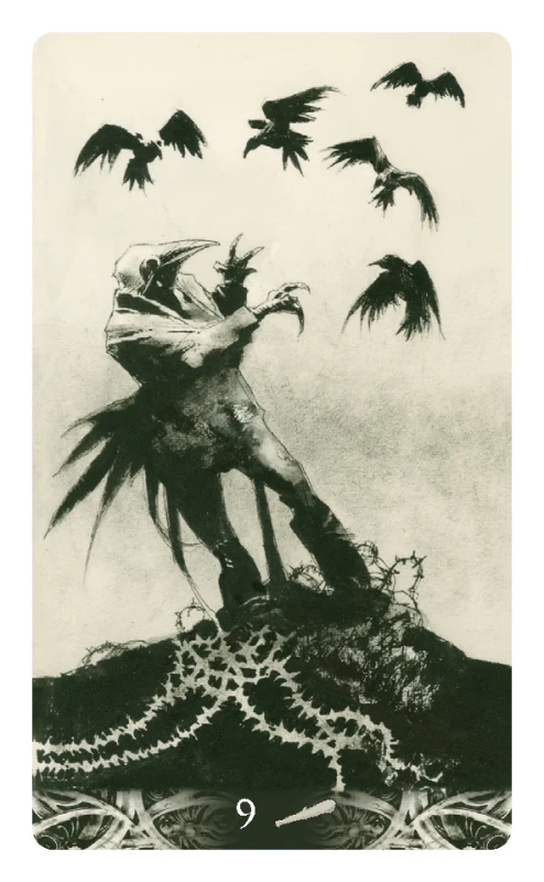 Murder of Crows Tarot Mini 6