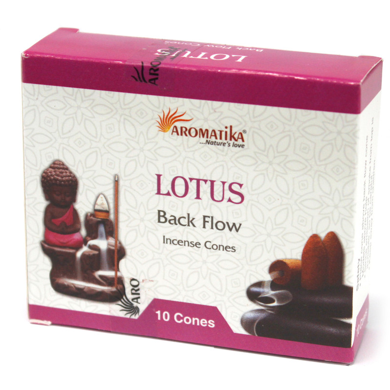 Vonné Kužele Tečúci Dym Aromatika - Lotus