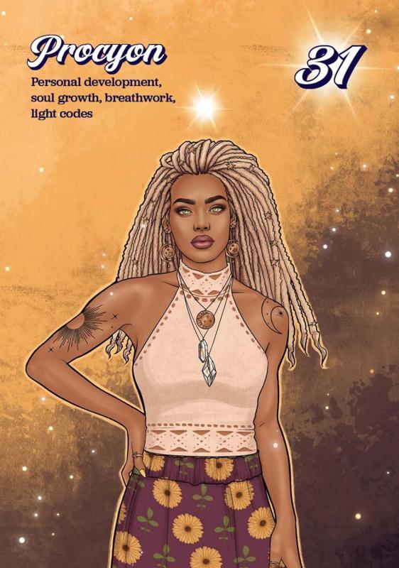 Galactic Guides Oracle, Victoria Maxwell