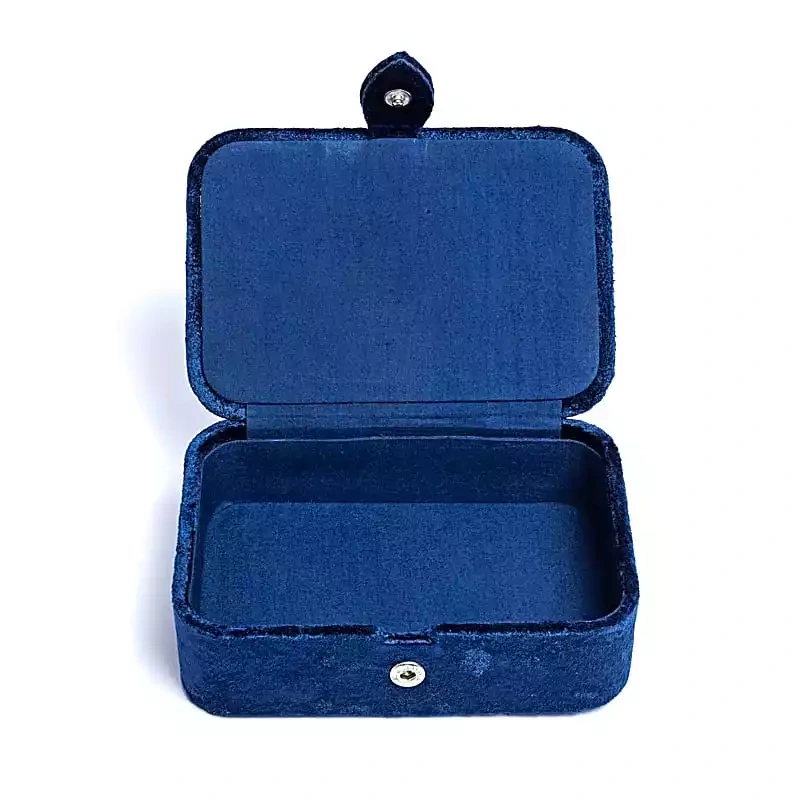 Zápisník Zamatový Nočná Obloha so Šperkovnicou Nočná Obloha - Darčeková Sada 4