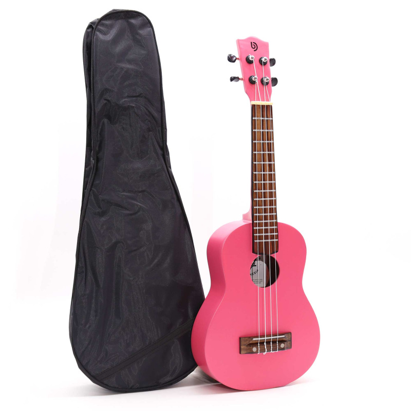Ukulele Ručne Vyrobené - ružové, muzikoterapia 1