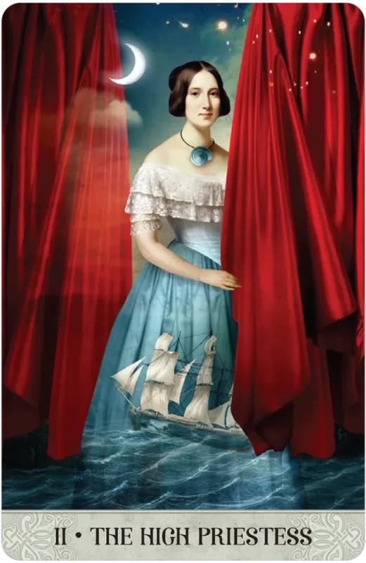 Tarot of Mystical Moments Borderless Miniature Edition 1