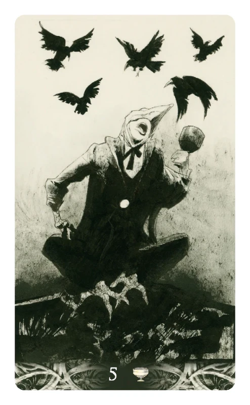 Murder of Crows Tarot Mini 5