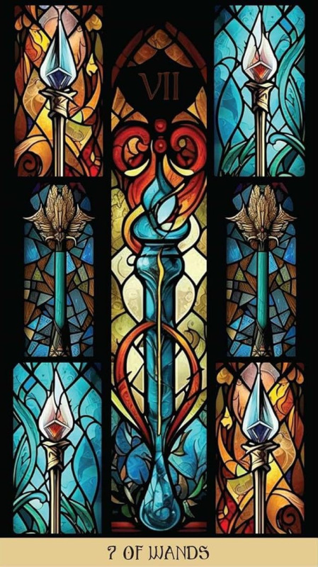 The Stained Glass Tarot, James Edward 5