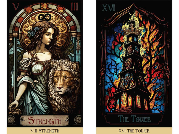 The Stained Glass Tarot,James Edward 3