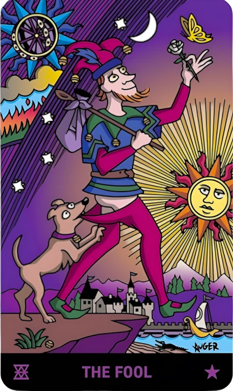 Allcento Tarot Deck, Michael J. Auger 8