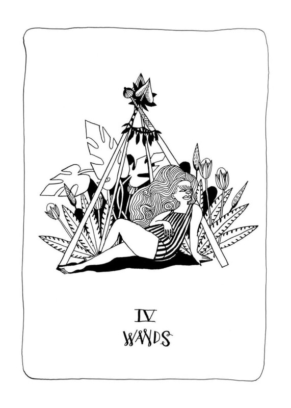 Many Queens Tarot, Lettie Jane Rennekamp 1
