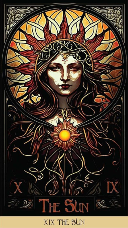 The Stained Glass Tarot, James Edward 1